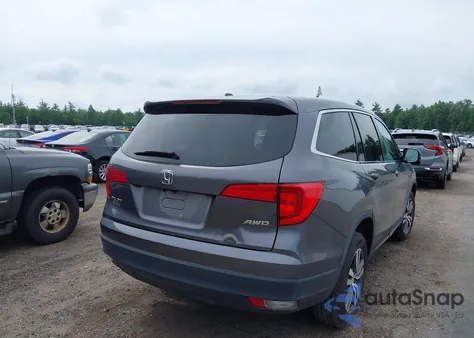 2017 Honda Pilot Ex-L from USA, damaged, VIN 5FNYF6H56HB056154